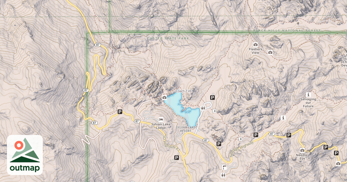 Map of Coach Z