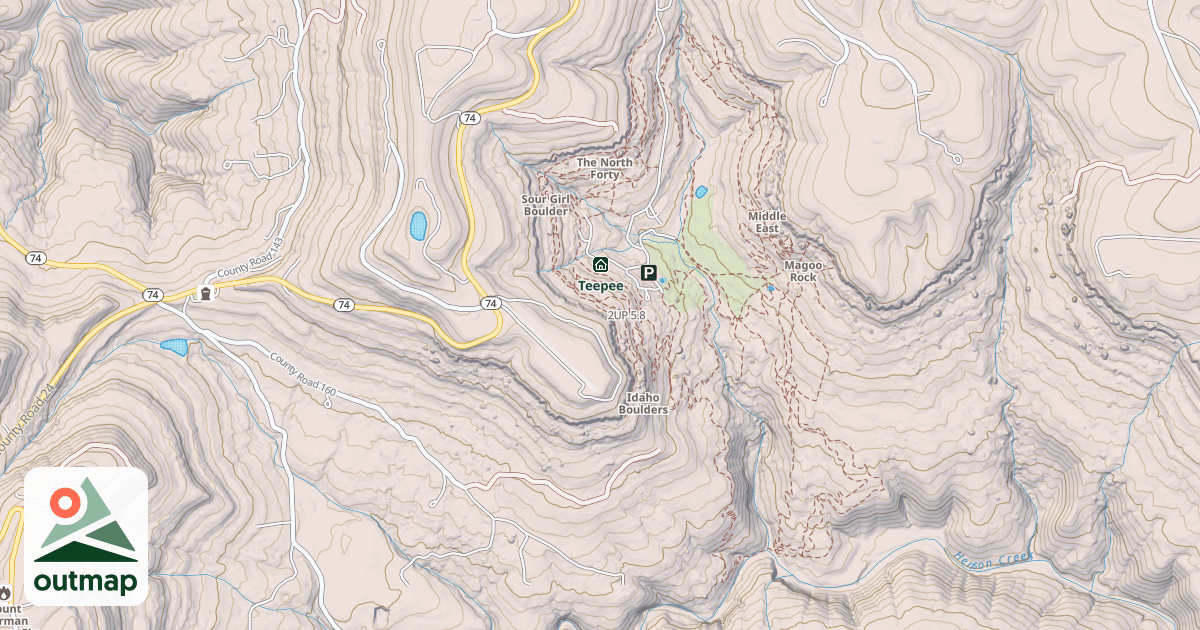Map of 2UP