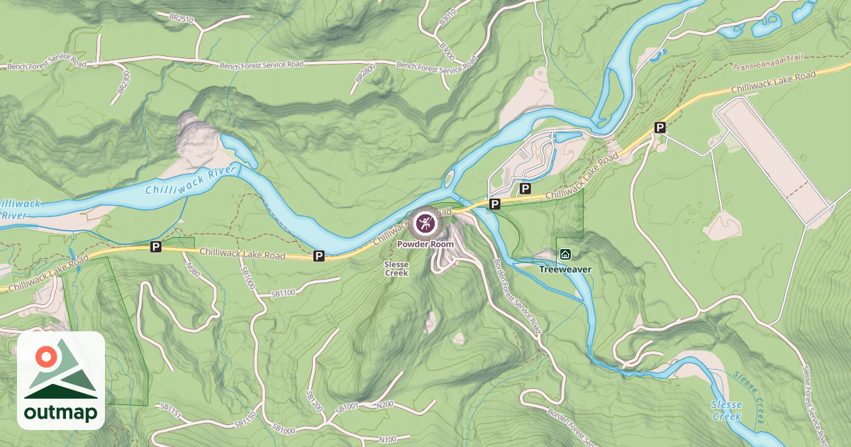 Map of Powder Room