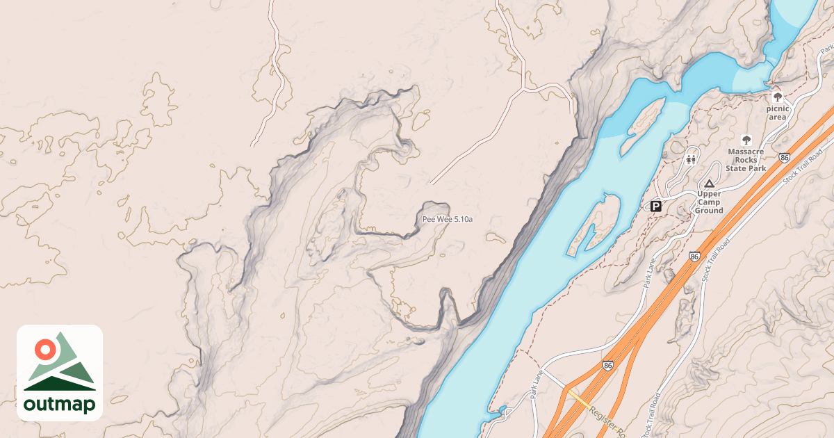 Map of Pee Wee