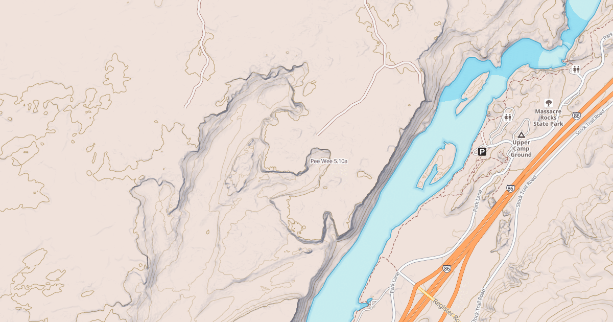 Map preview of Pee Wee