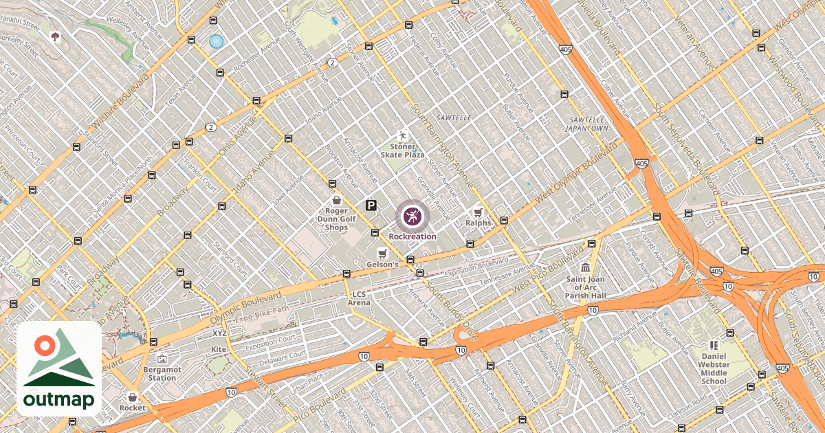 Map of Rockreation