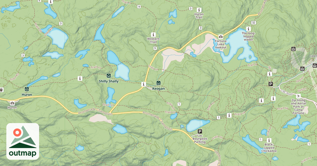 Map of Keogan