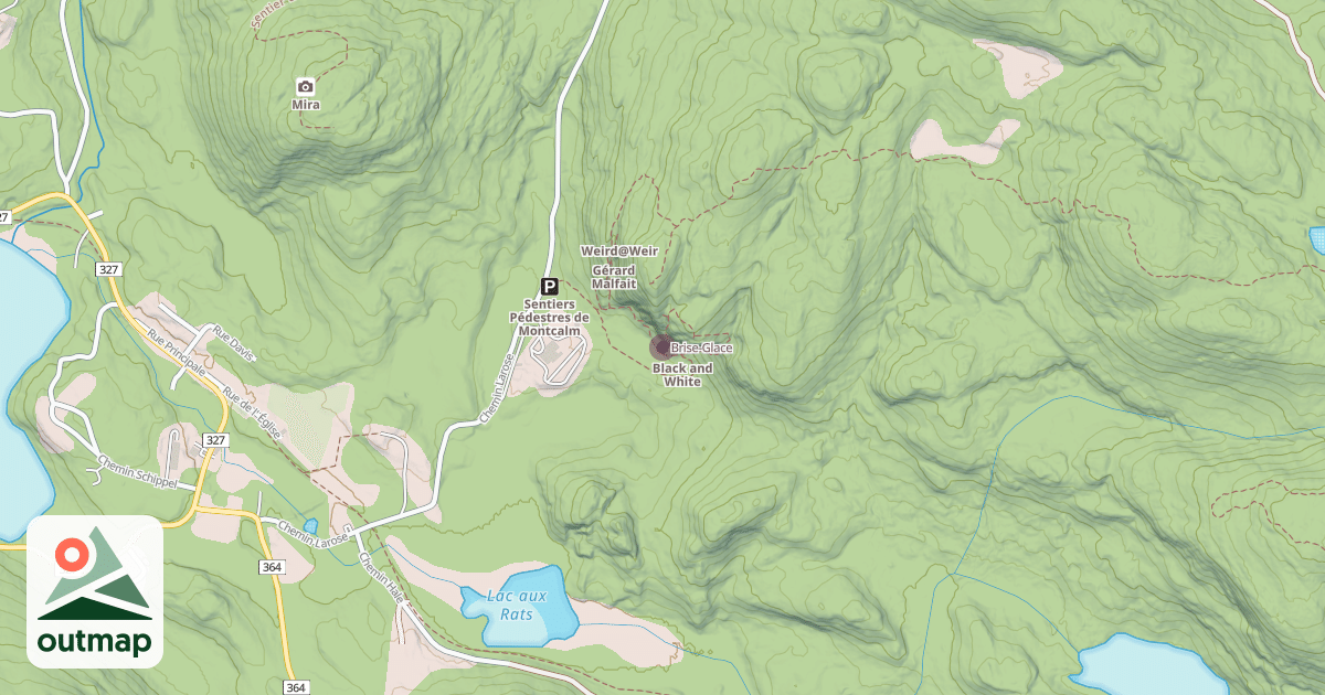 Map of Brise-Glace