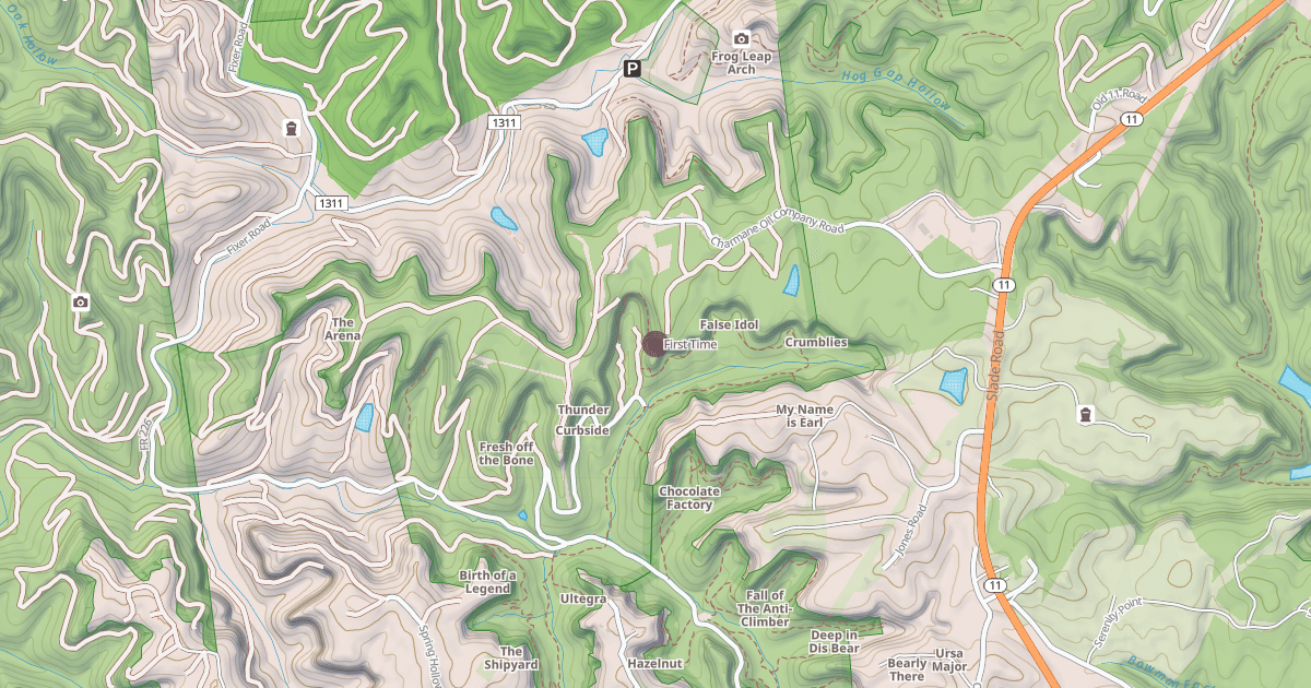 Map preview of First Time