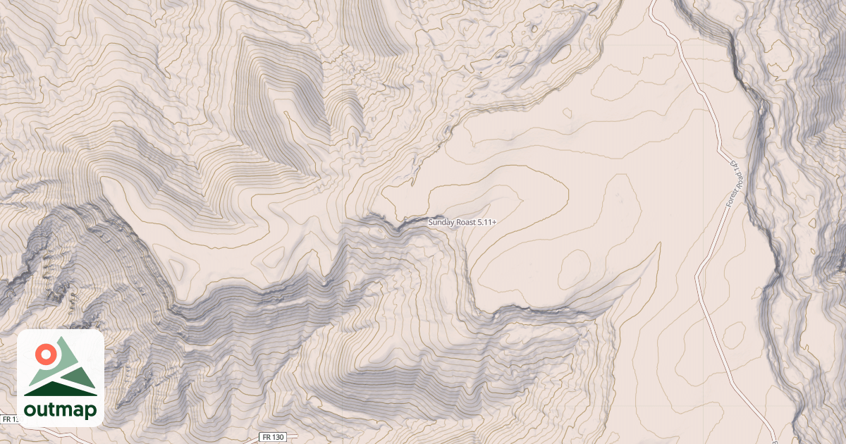 Map of Sunday Roast