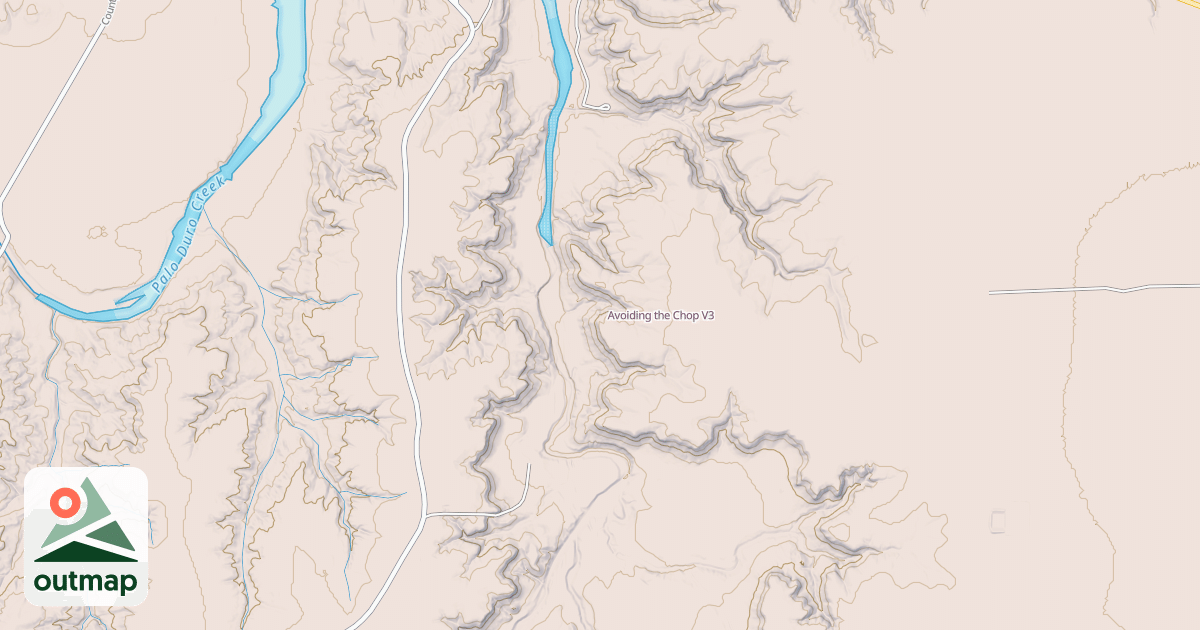 Map of Avoiding the Chop