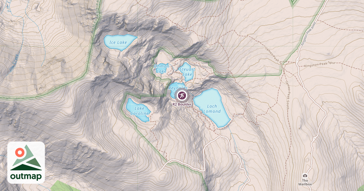Map of R2 Boulder