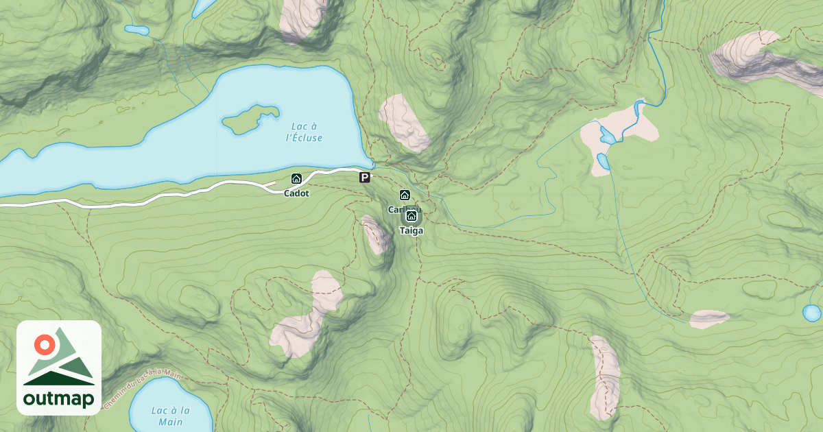 Map of Taiga