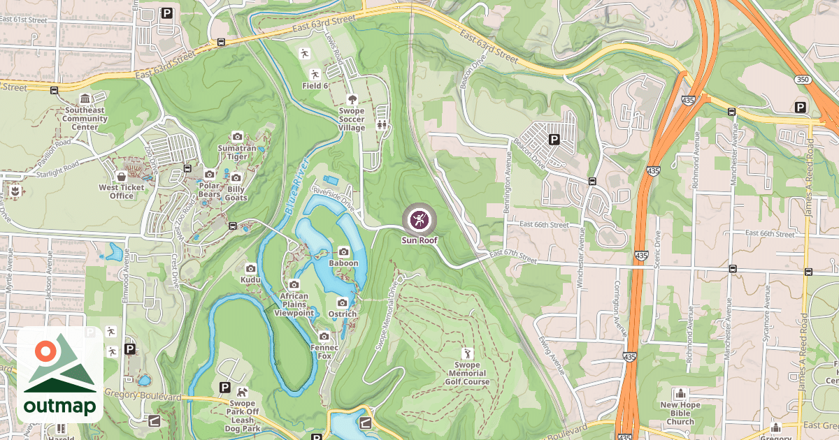 Map of Sun Roof