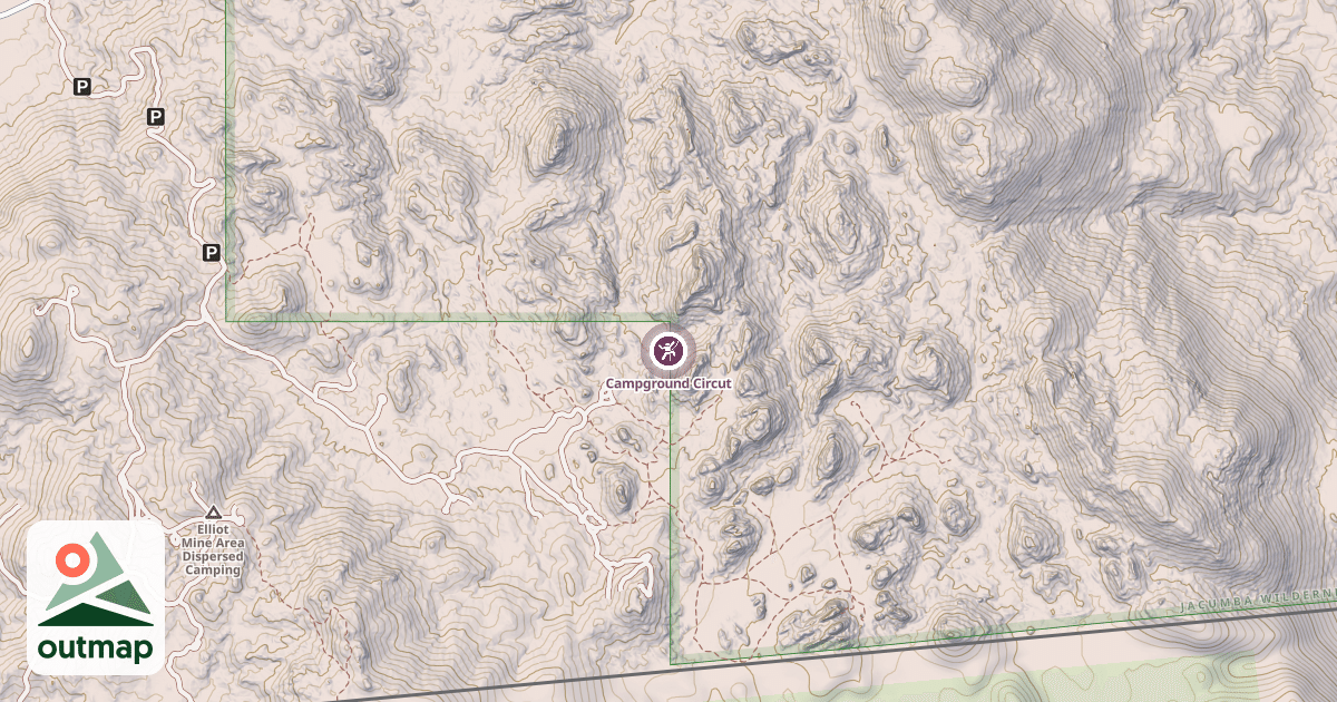 Map of Campground Circut