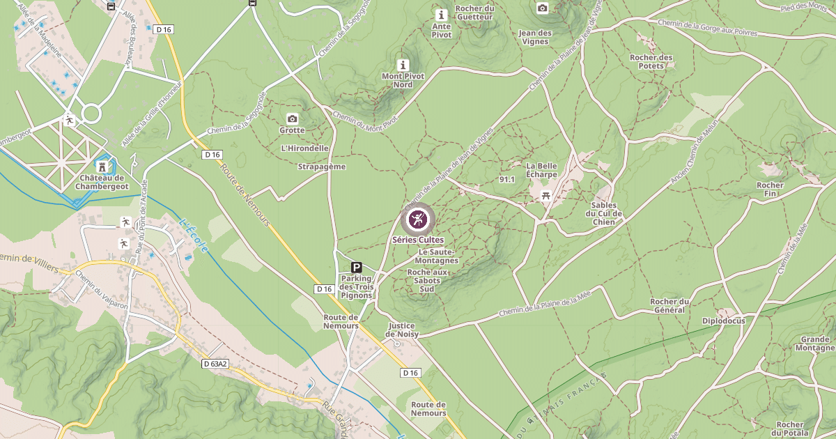 Map preview of Séries Cultes