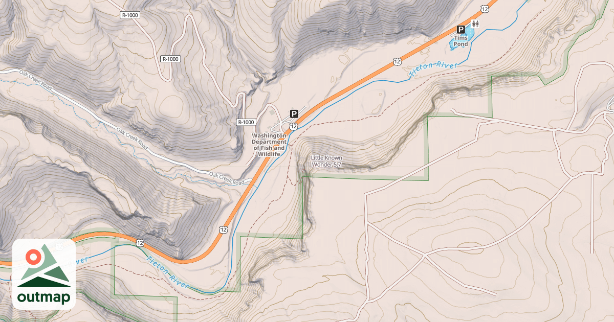 Map of Little Known Wonder