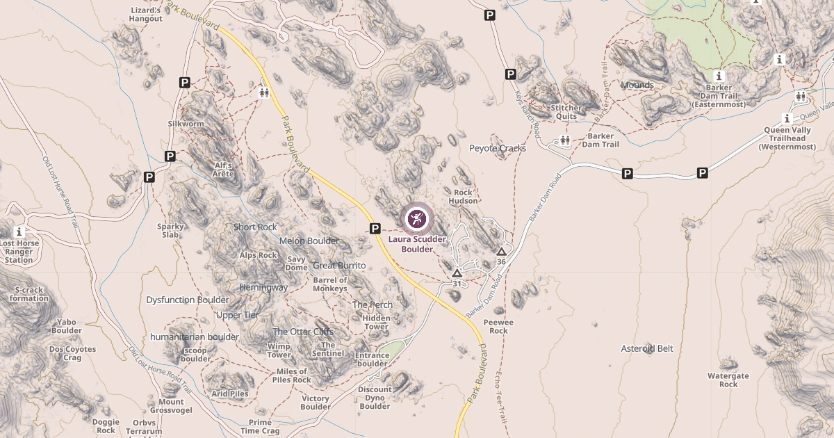 Map preview of Laura Scudder Boulder