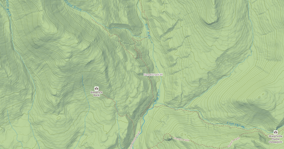 Map preview of Sunset Crack
