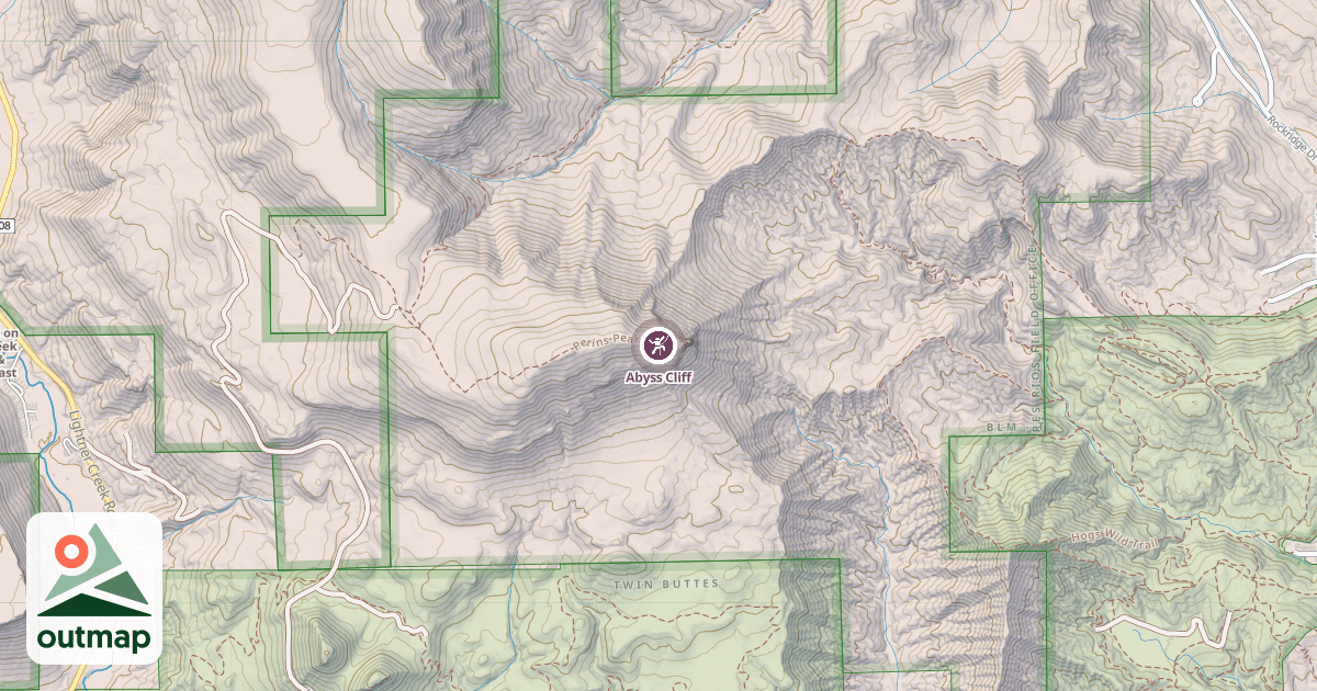 Map of Abyss Cliff