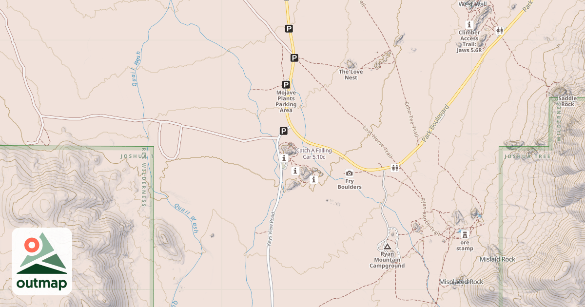 Map of Catch A Falling Car