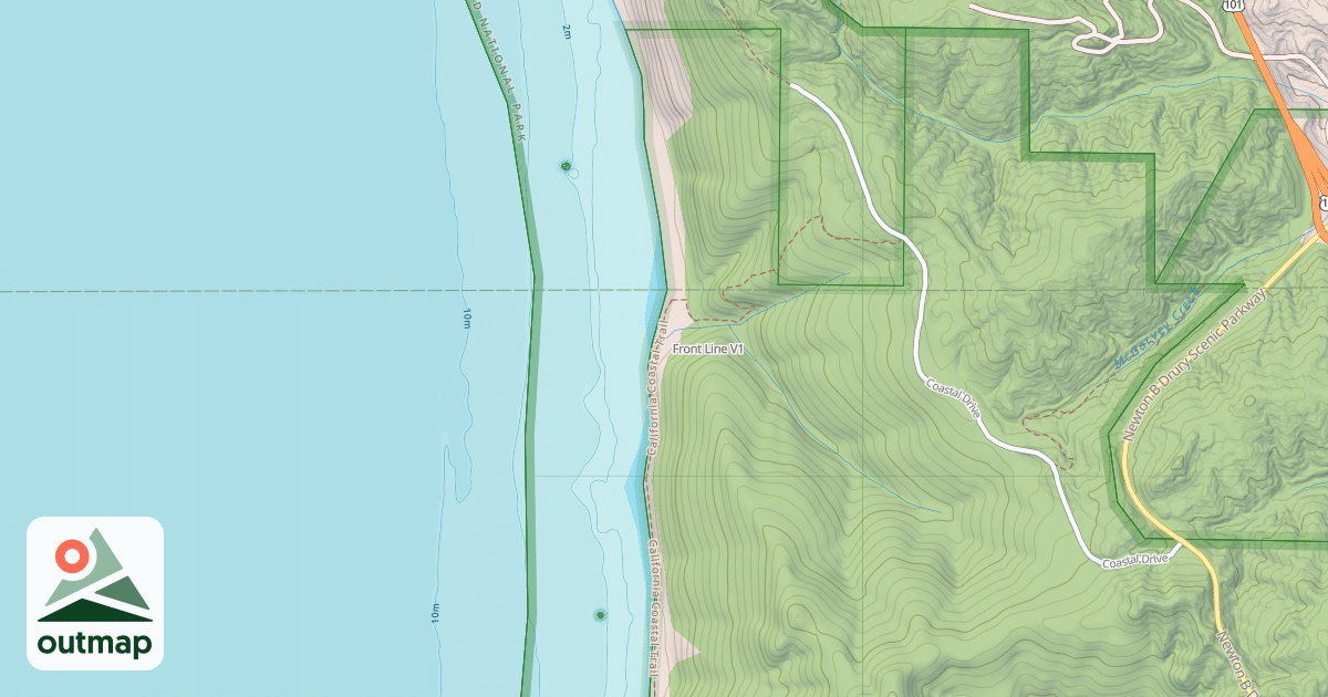 Map of Front Line
