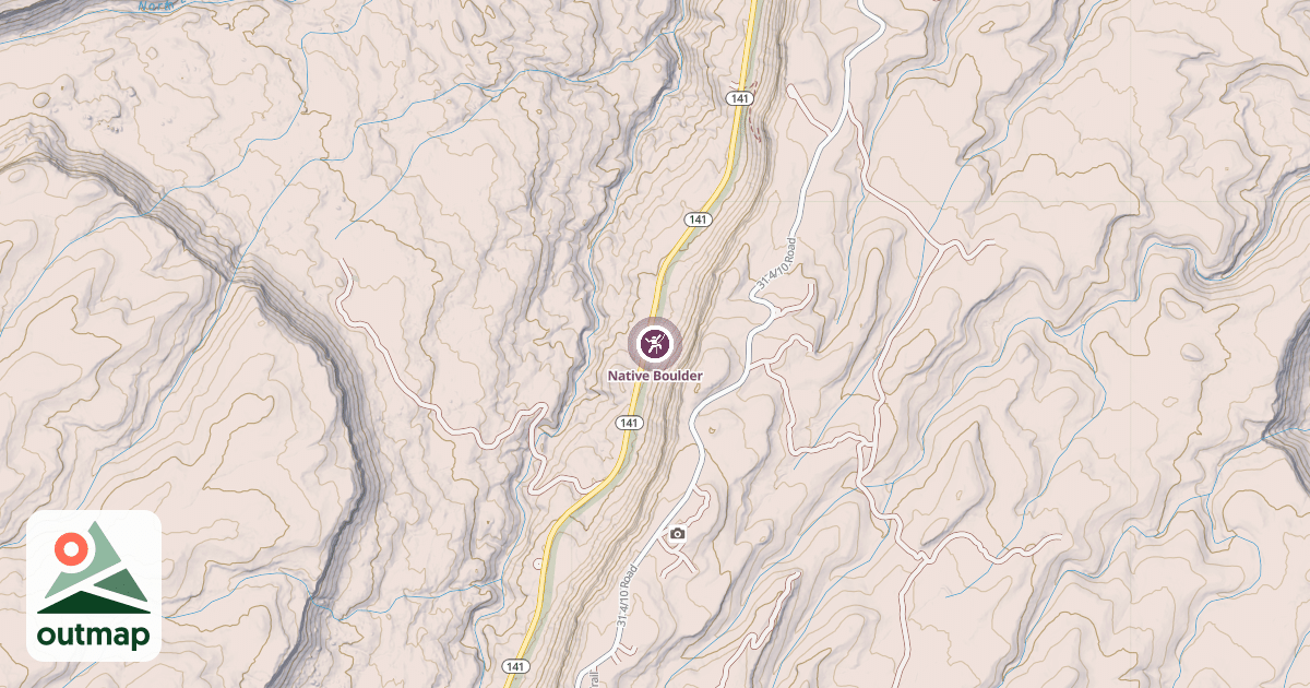Map of Native Boulder