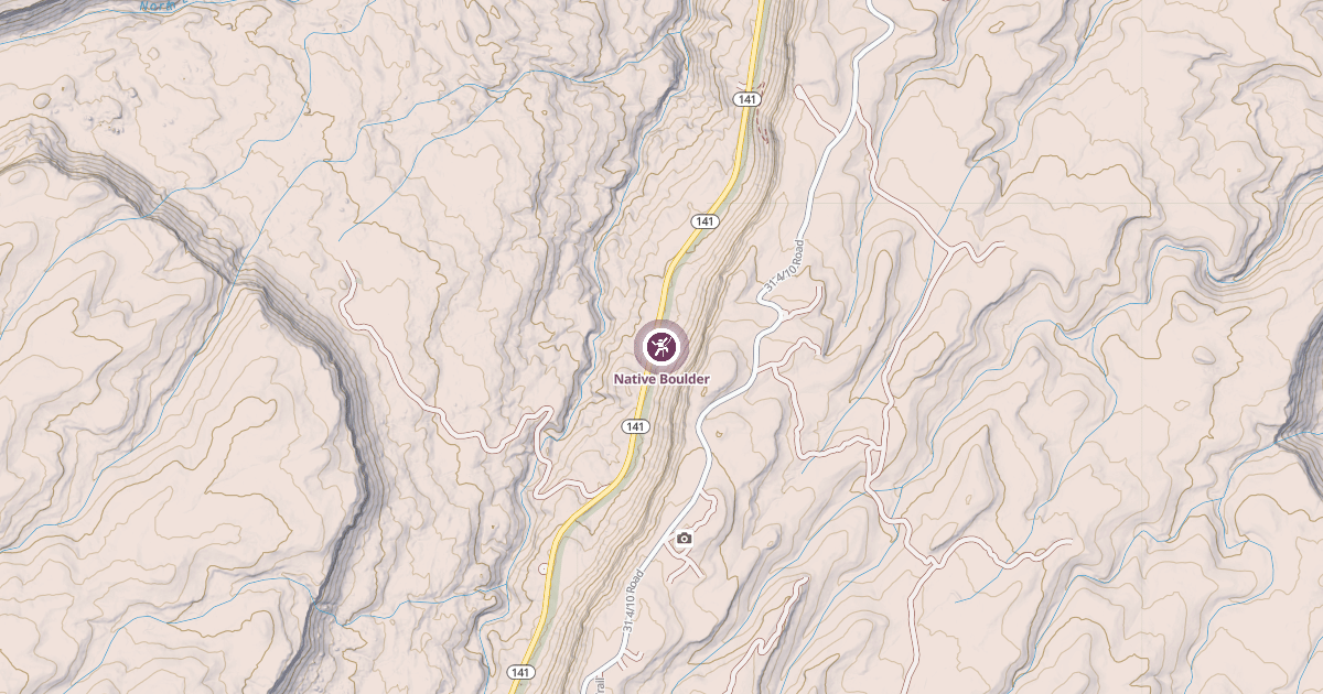 Map preview of Native Boulder