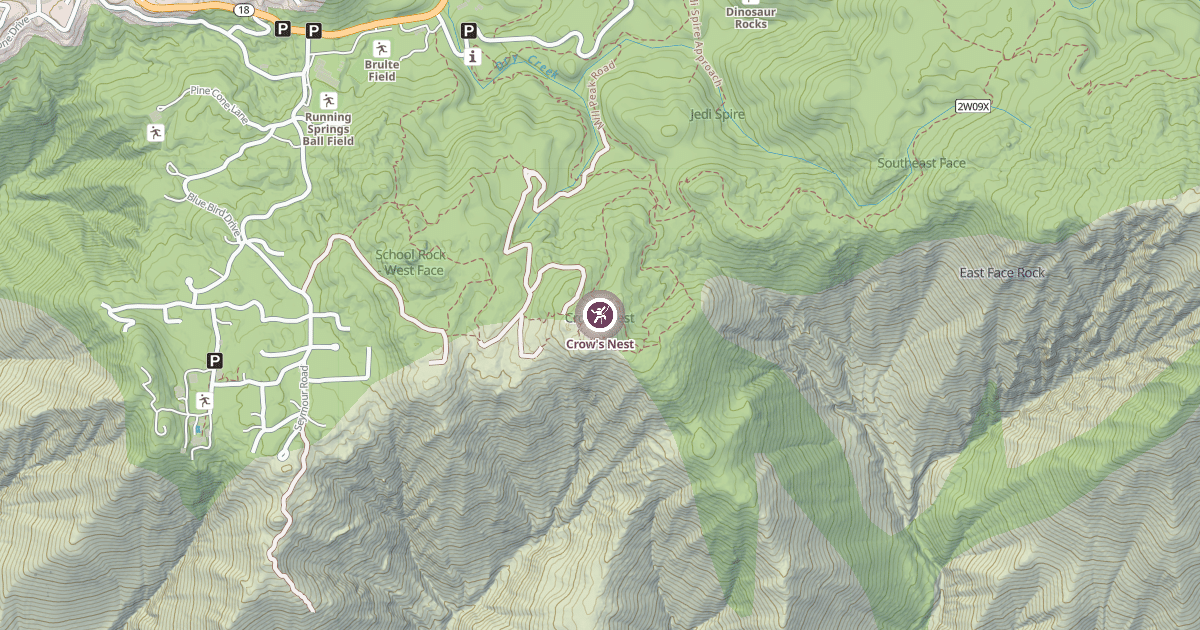 Map preview of Crow's Nest