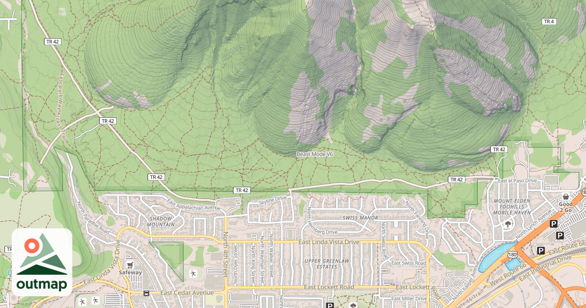 Map of Beast Mode