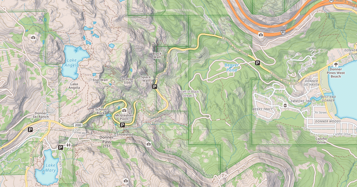 Map preview of Left of Black Streak