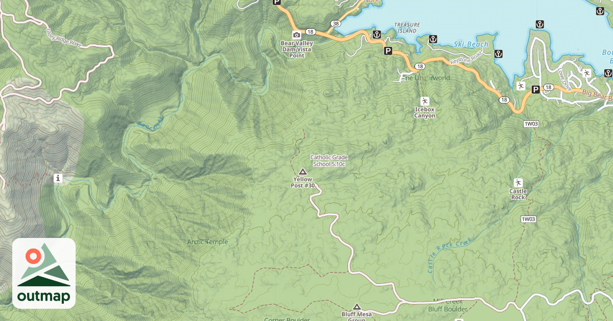 Map of Catholic Grade School