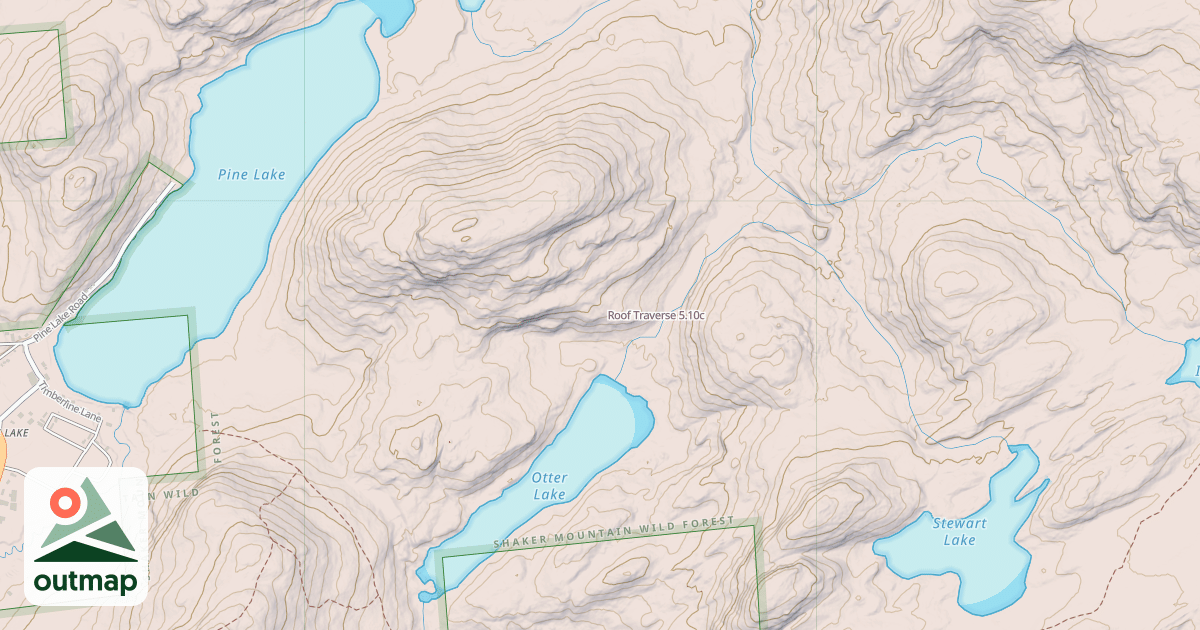 Map of Roof Traverse