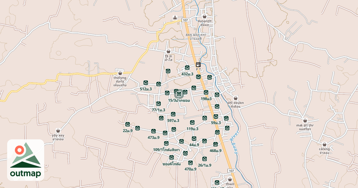 Map of 15/3ปากซอย
