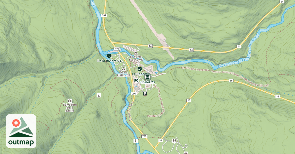 Map of Chalet 23