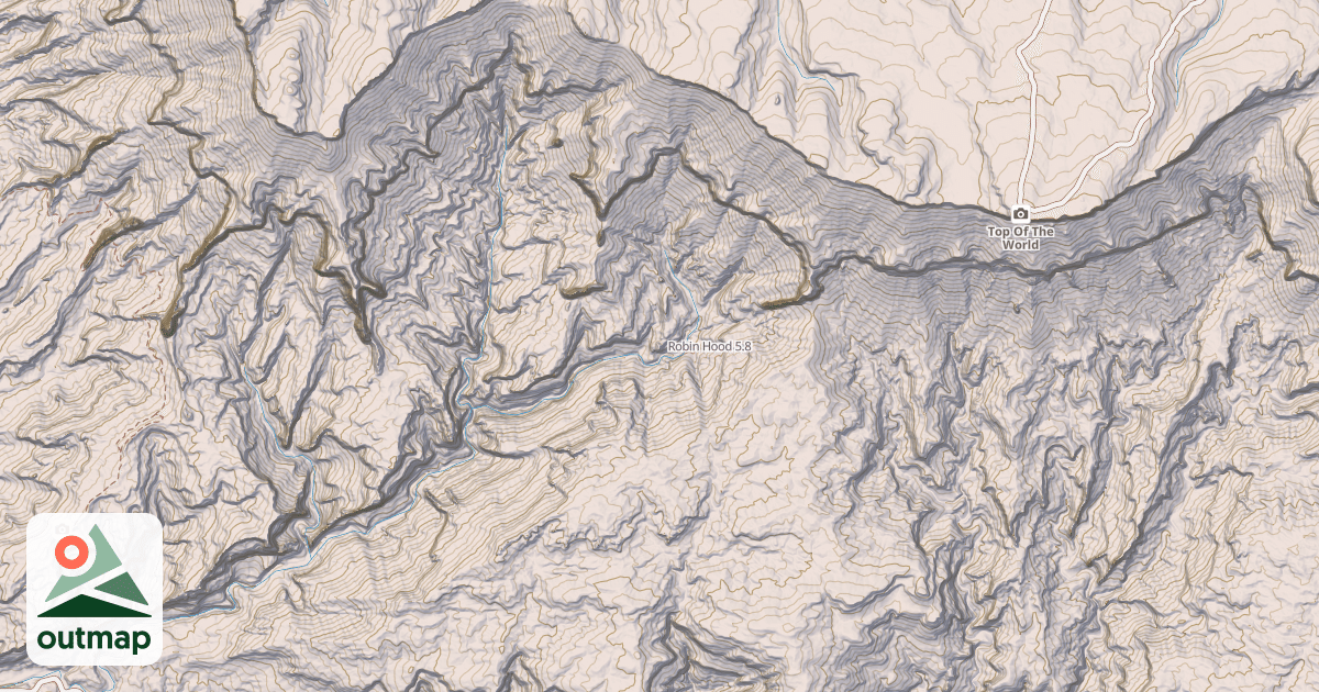 Map of Robin Hood