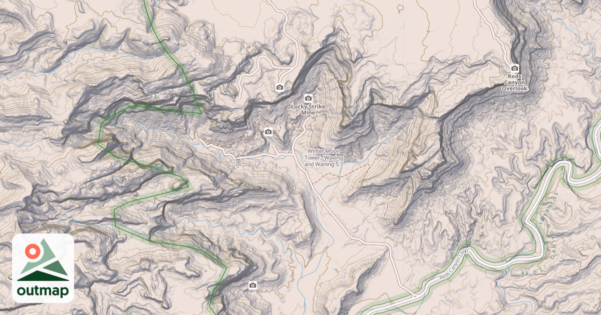 Map of Winter Moon Tower - Waxing and Waning