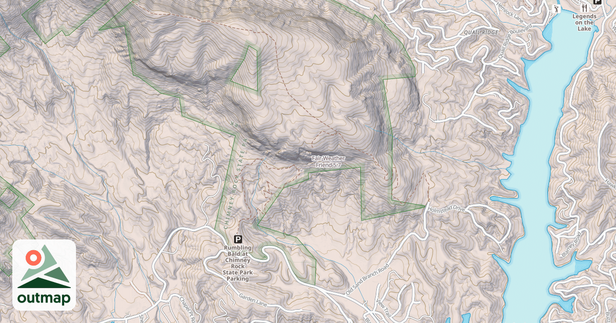 Map of Fair-Weather Friend