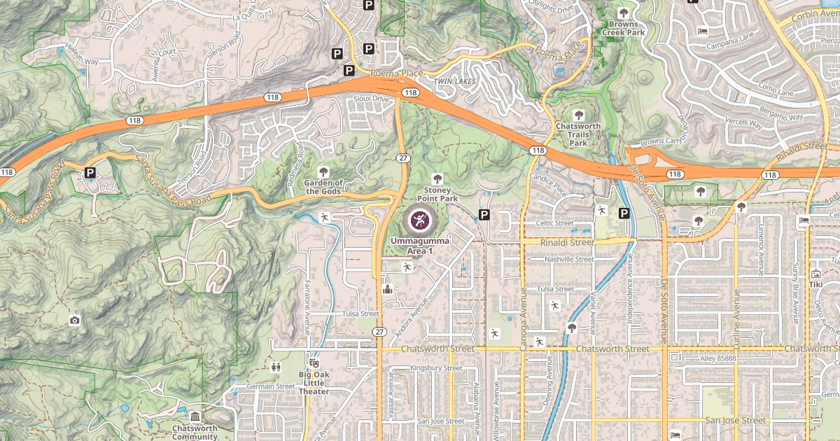 Map preview of Ummagumma Area 1