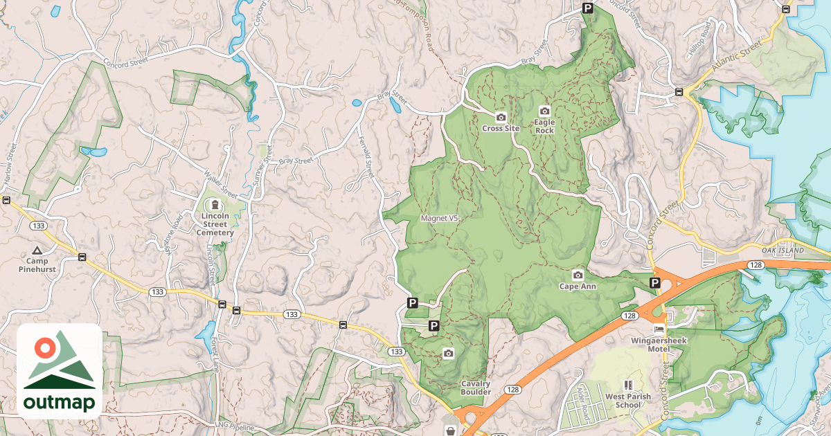 Map of Magnet