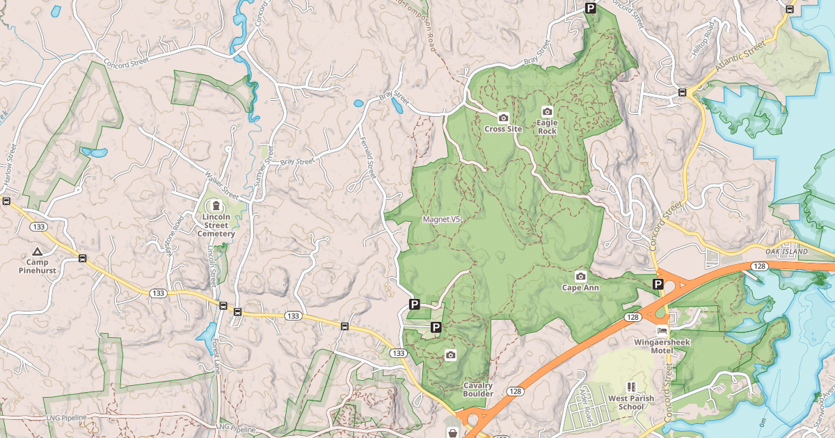 Map preview of Magnet