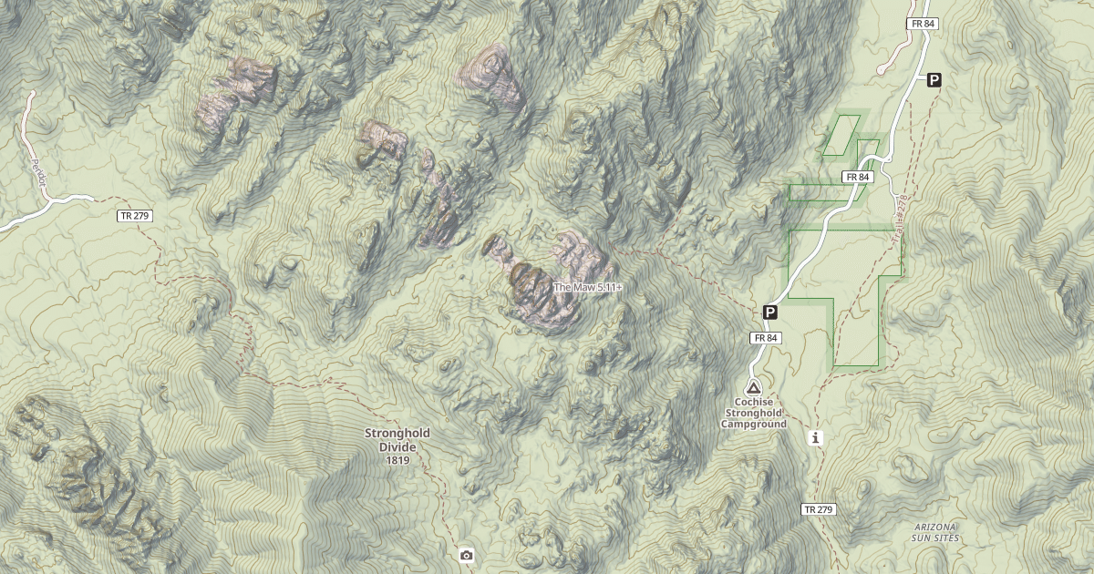 Map preview of The Maw