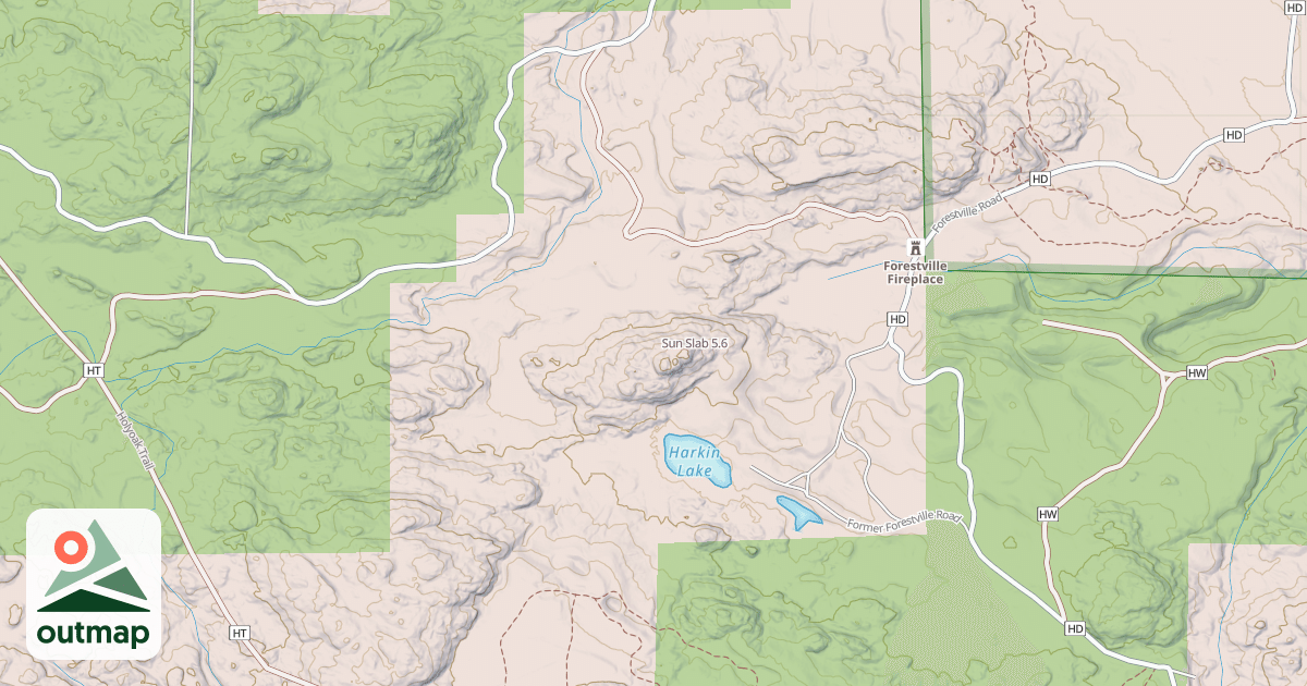Map of Sun Slab