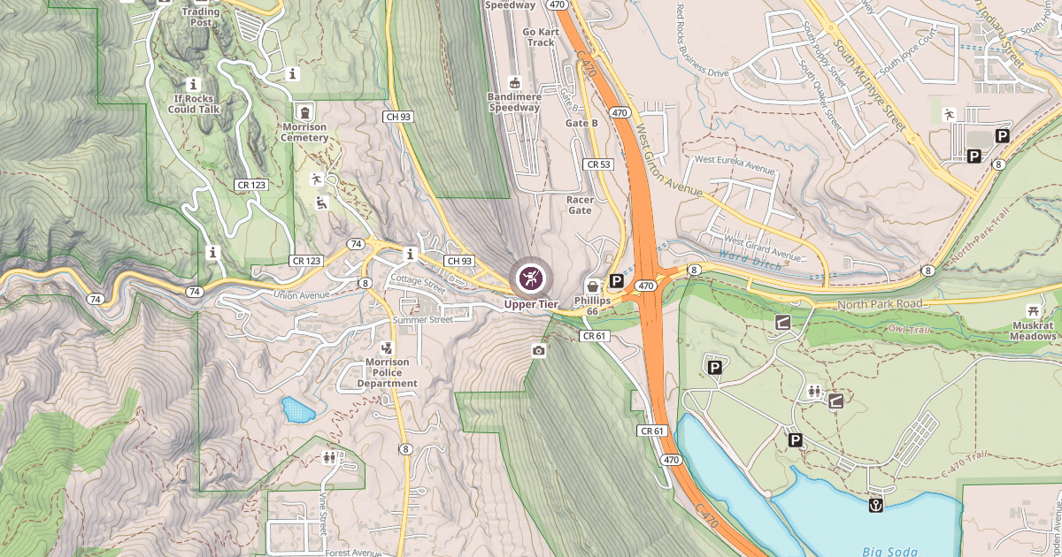 Map preview of Upper Tier