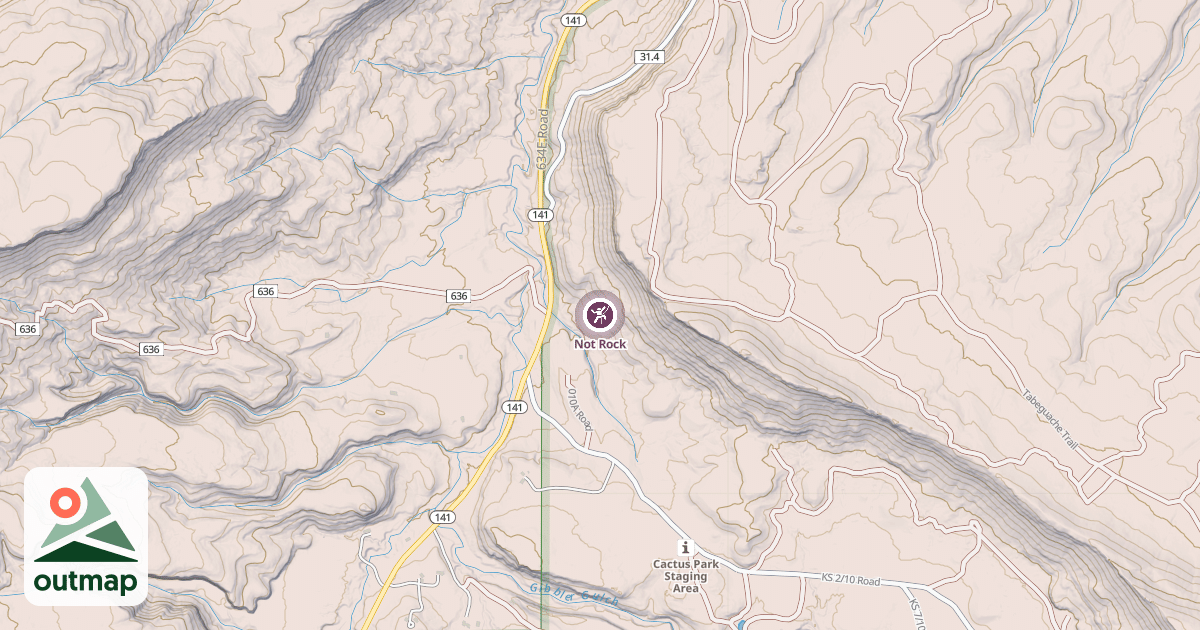Map of Not Rock