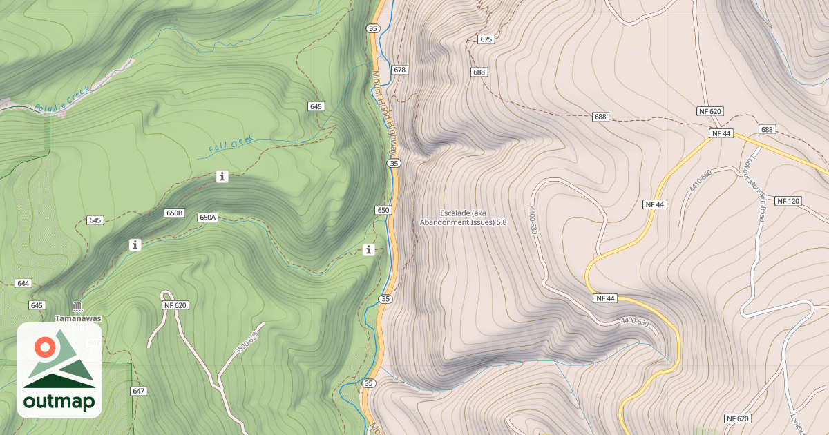 Map of Escalade (aka Abandonment Issues)