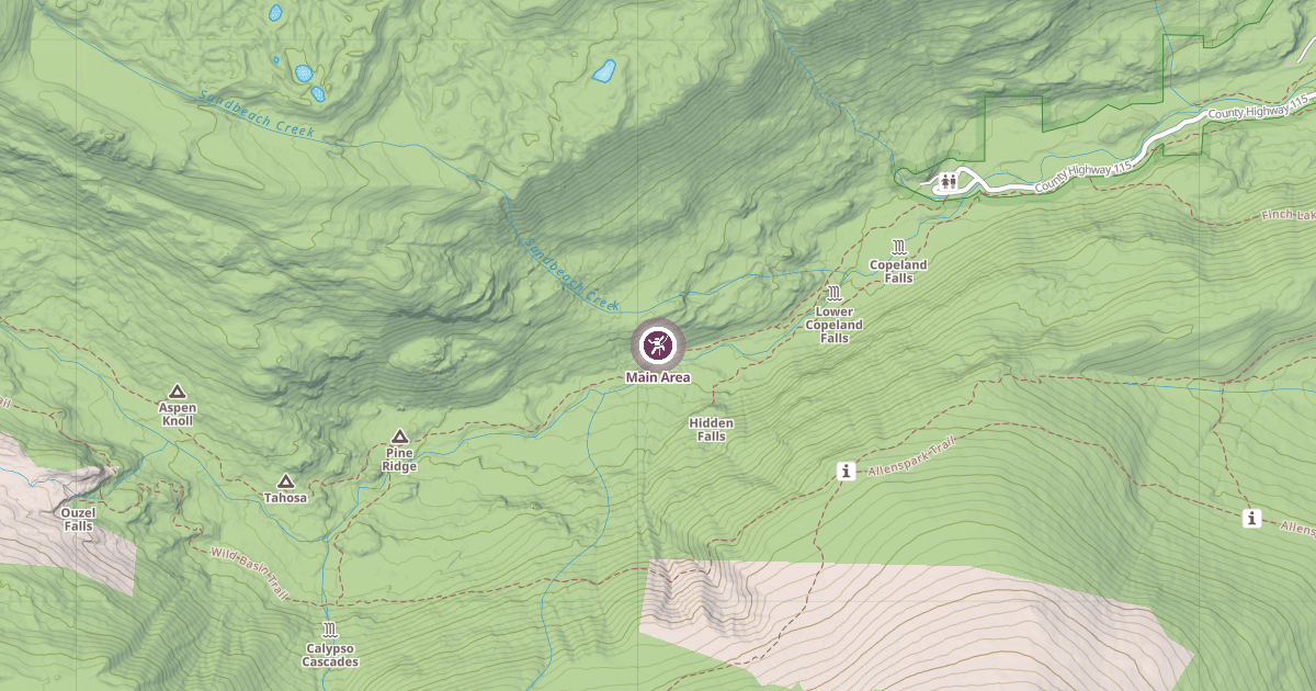 Map preview of Main Area