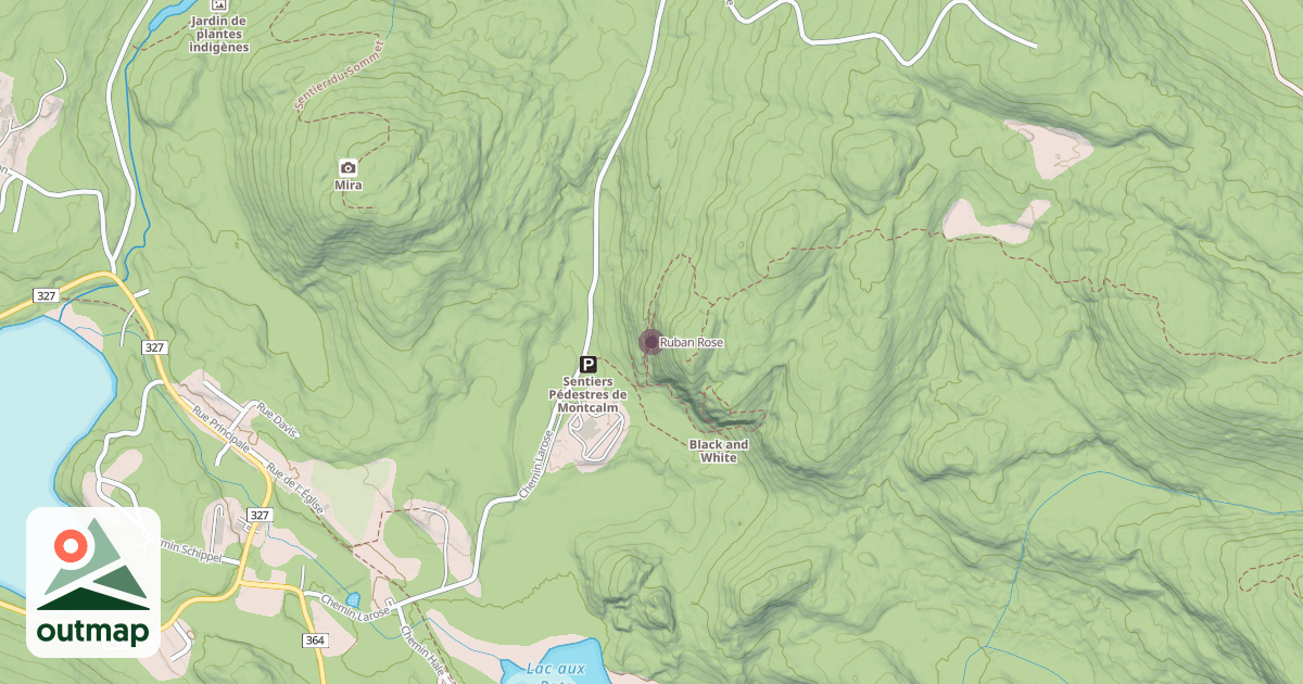 Map of Ruban Rose