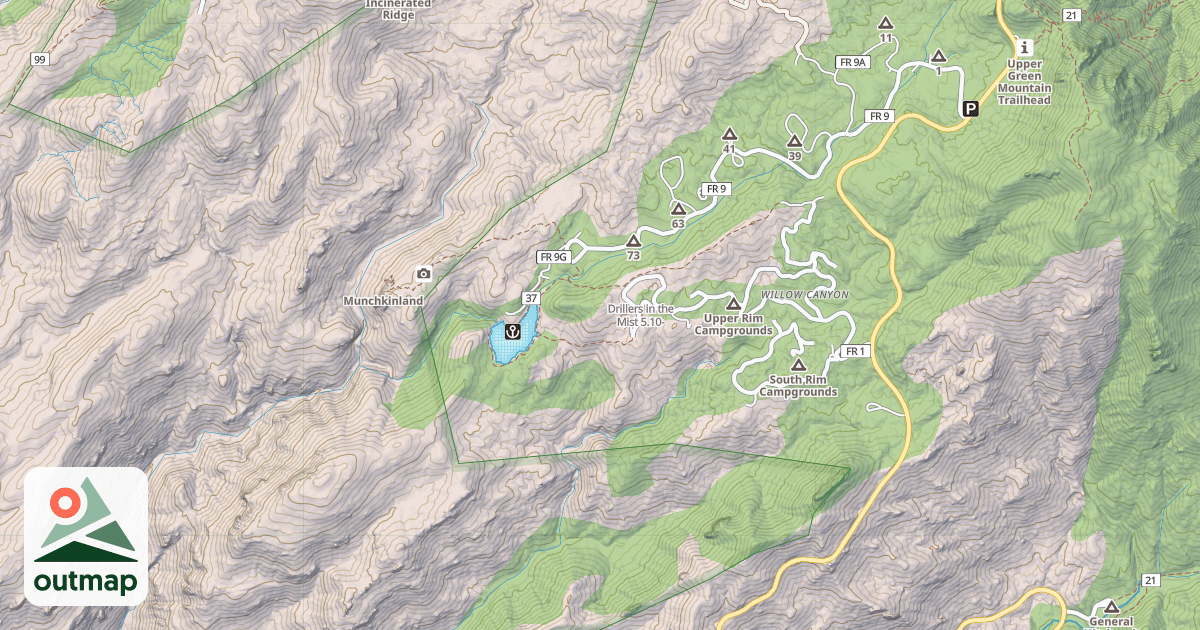 Map of Drillers in the Mist