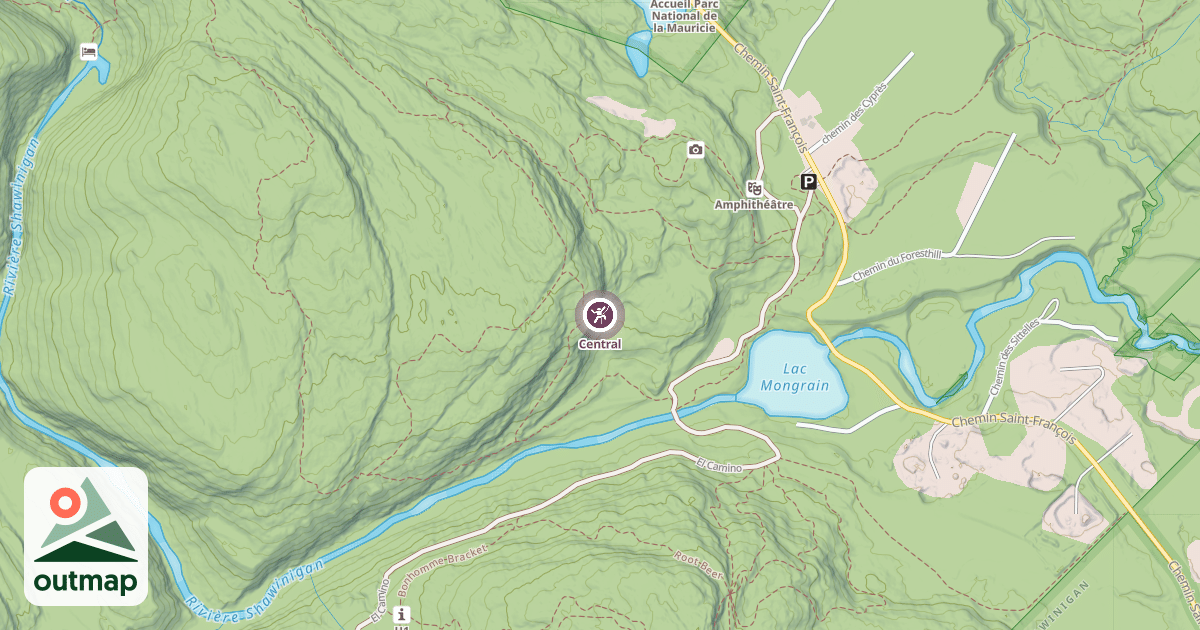 Map of Central