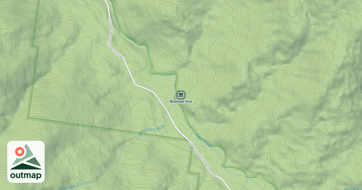 Map of Boonoo Hut
