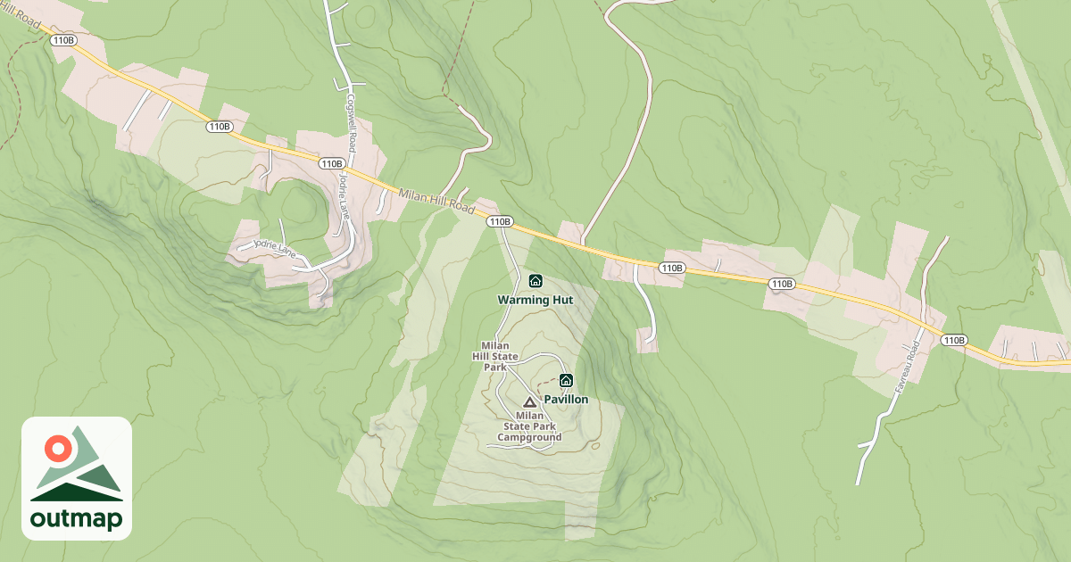 Map of Warming Hut